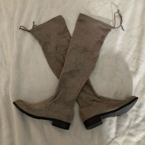 Thigh High Suede Boots